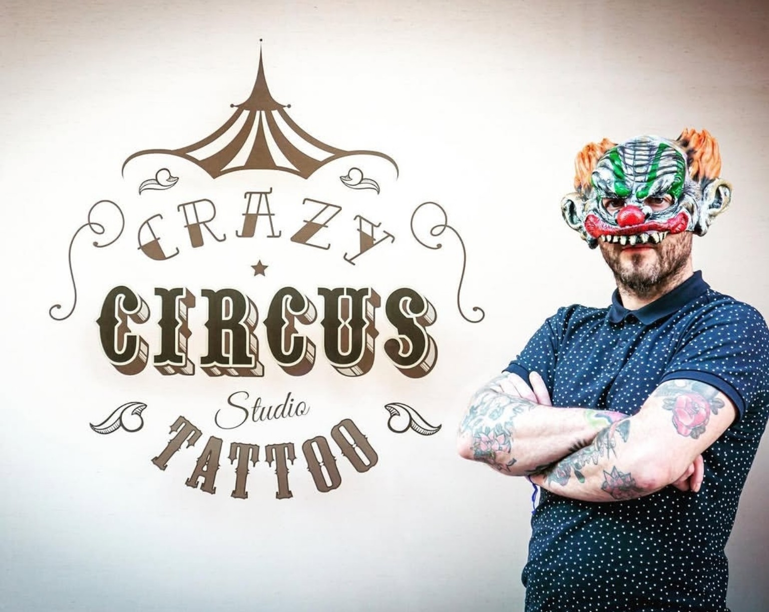Identidad visual de Crazy Circus y Mister Payaso